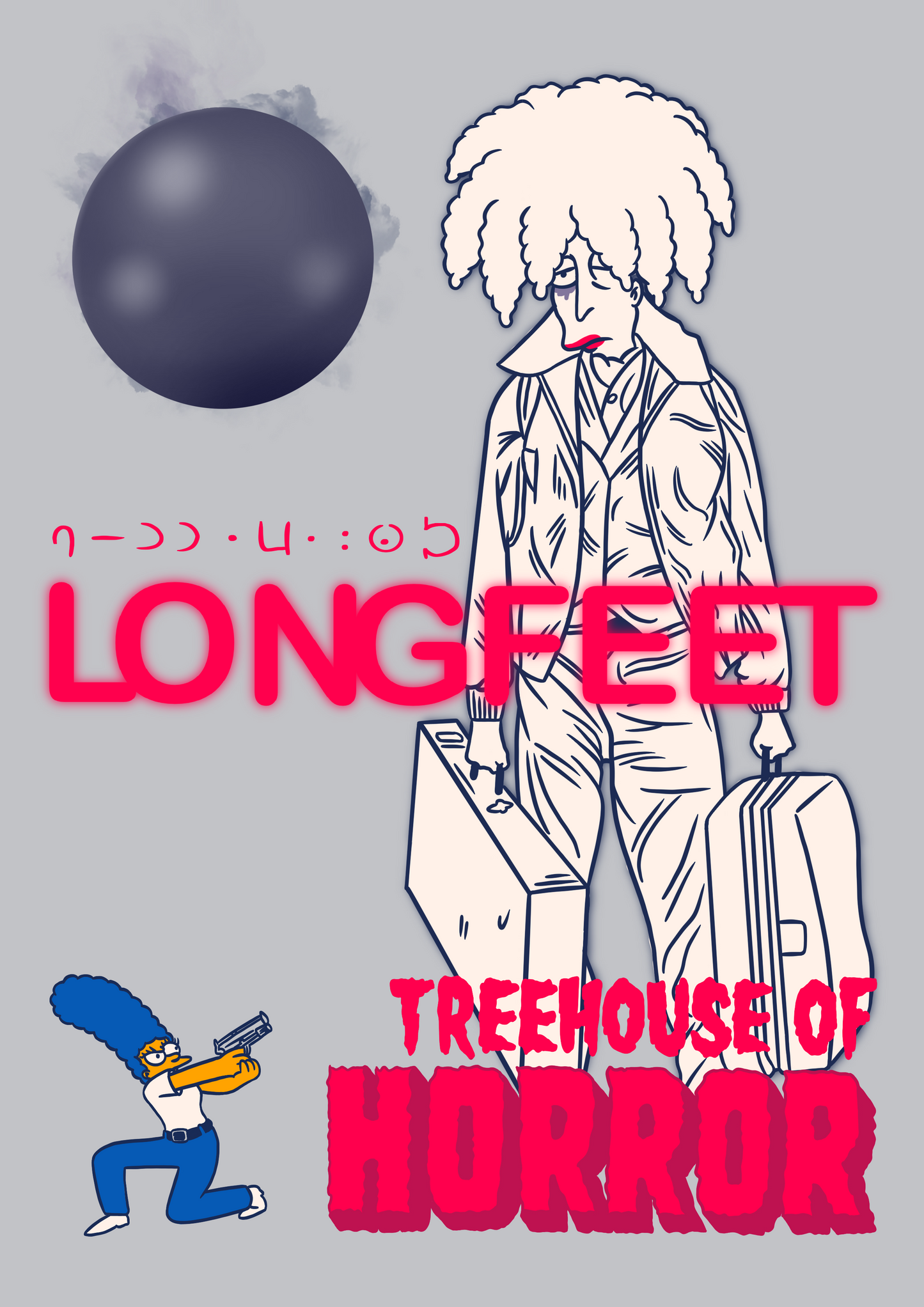LONGLEGS MOVIE POSTER x SIDESHOW BOB