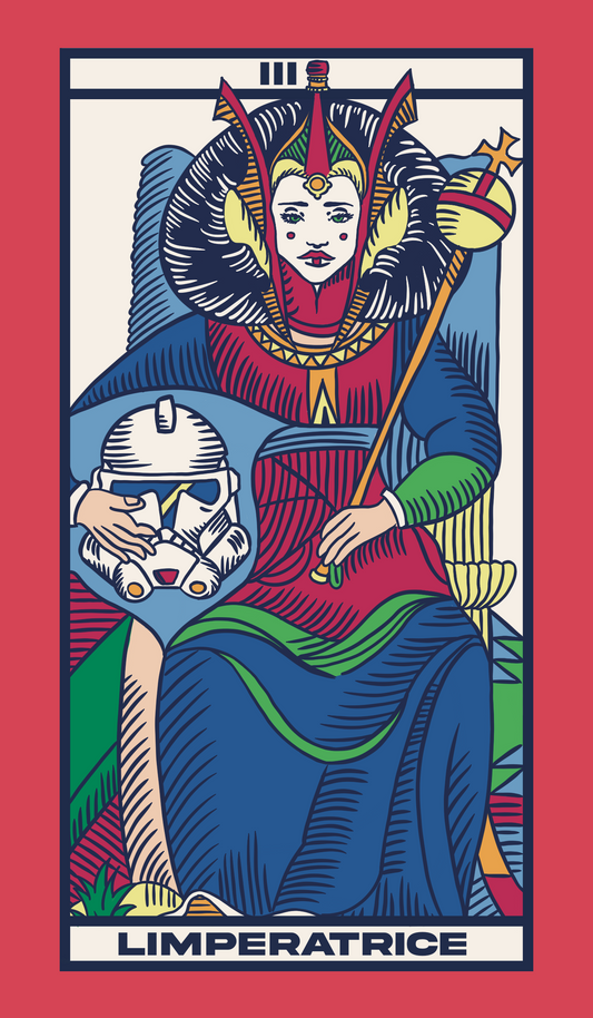 TAROT DE MARSEILLE - L'IMPERATRICE x PRINCESS AMIDALA