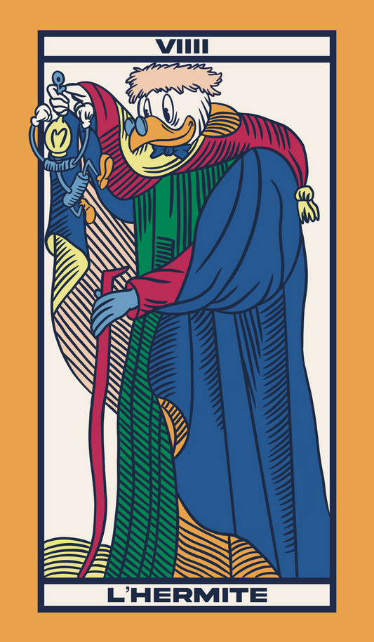 TAROT DE MARSEILLE - L'HERMITE x GYRO GEARLOOSE