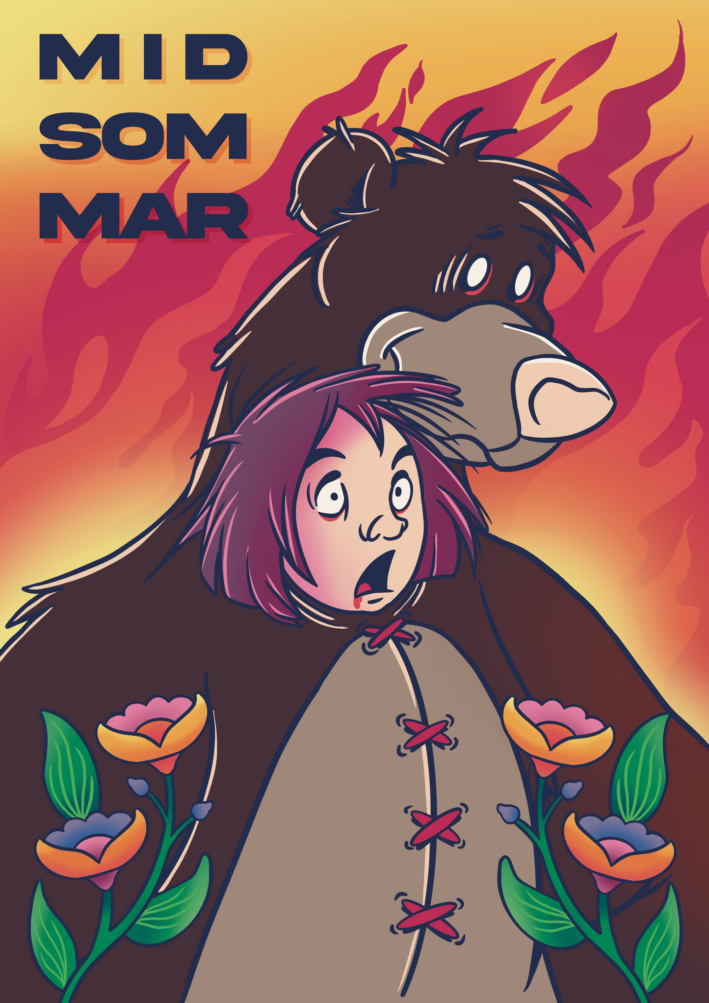 MIDSOMMAR MOVIE POSTER x THE JUNGLE BOOK